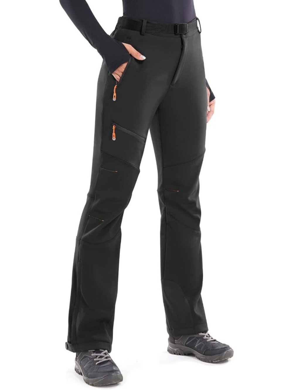 Waterproof Insulated Women's Snow Ski Pants | Softshell Winter Gear for Cold